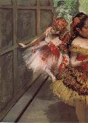 Edgar Degas Dancer at Background France oil painting artist